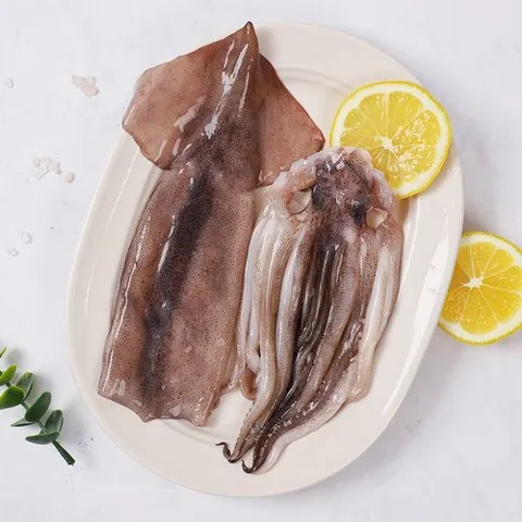 기타 [강영수산]자연산 손질오징어 통오징어 2미(220g) x 5팩 (10마리)