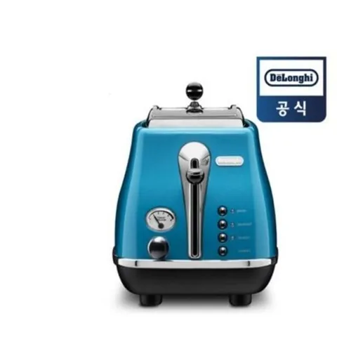 드롱기 아이코나 토스터 CTO2003.B 블루 [분리형 부스러기받침대/6단계다이얼조작]