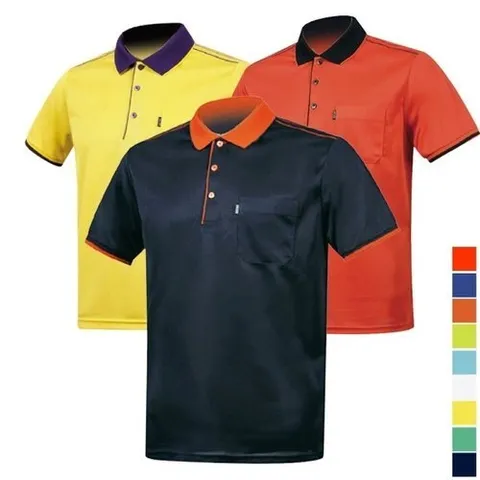 노블진 남성 여름 J 쿨론미니홈단추카라반팔티 쿨링 상의