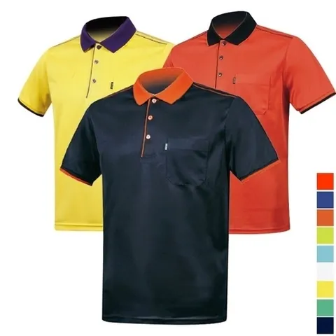 노블진 남성 여름 J 쿨론미니홈단추카라반팔티 쿨링 상의