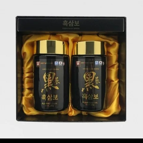 패션플러스 [더에잇] 동진제약 흑삼보 흑삼농축액 10  함유 240g x 2병 선물세트