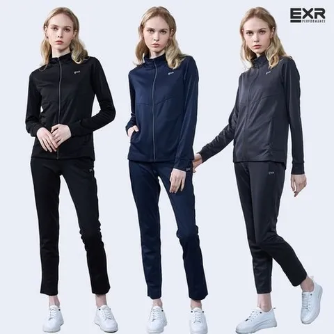 EXR 여성 NEW 베이직 에디션 트랙수트 세트 3종택1_P320339731