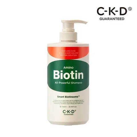 종근당건강뷰티 CKD 아미노비오틴 올 파워풀 샴푸 750ml