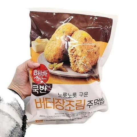 패션플러스 [에이알비티] CJ 비비고 구운주먹밥 버터장조림 500g x 1개 48420 (29468865)