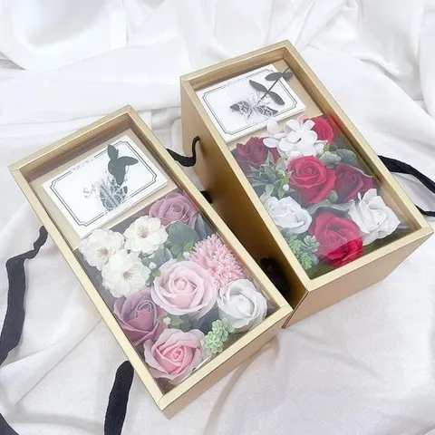 기타 고품질 카네이션 플라워 용돈박스 어버이날 비누꽃 선물 1+1 어버이날 어버이날선물 용돈박스 WFHFSN5