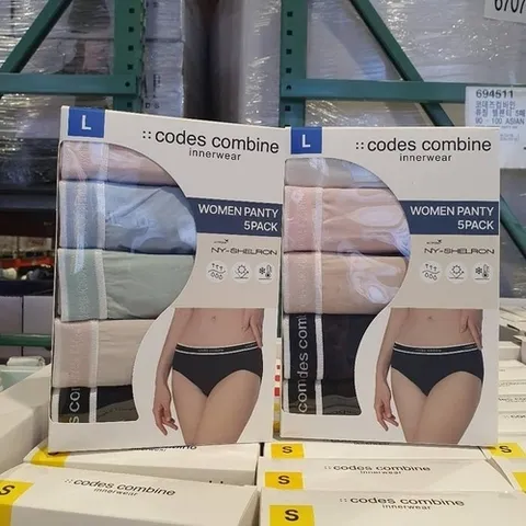 셀러허브 패션 코데즈 컴바인 여성 팬티 5매 코스트코 코와샵2603 (46770722)