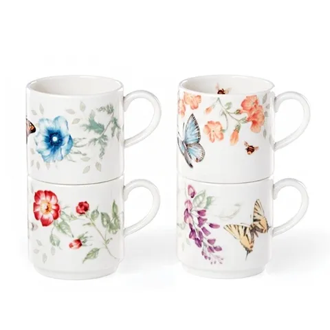 레녹스 버터플라이메도우 스태킹머그4p