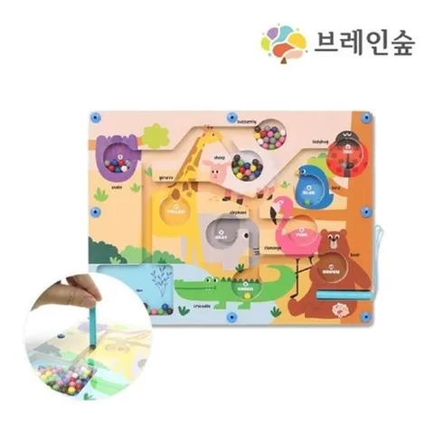 셀러허브 가전 [대원에이알] 자석 미로찾기 동물(new) 쉽고안전한 자석놀이~!