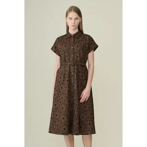 BCBG BCBG] 로에 자수 원피스 B6B4O639DG
