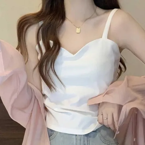 셀러허브 패션 [오노마] ONM 여름 스윗하트넥 나시슬림핏 민소매탑 데일리이너웨 (39914910)