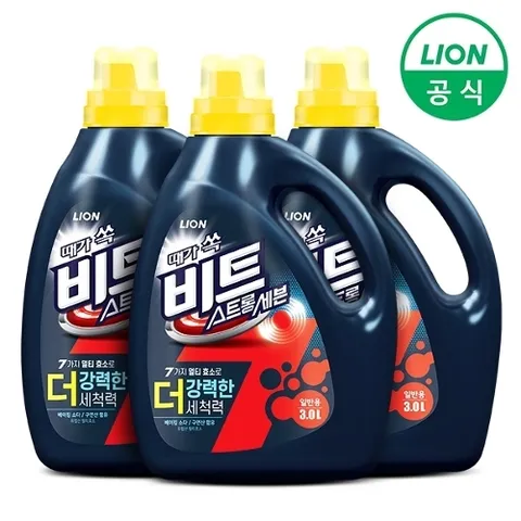 비트 스트롱 세븐 액체세제 3L 용기 x 3개