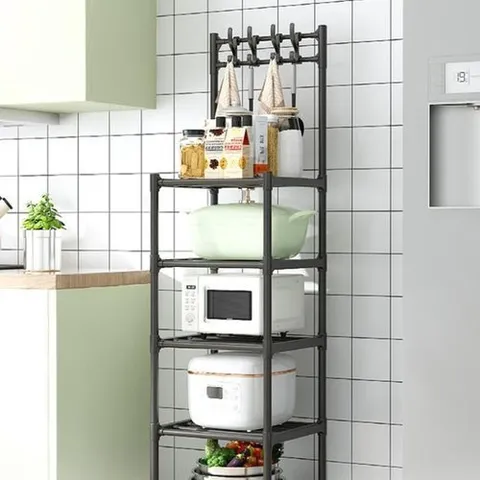 셀러허브 생활리빙 [라일리생활건강] Rly 이동식 수납 선반 주방 베란다 다용도 틈새 정리