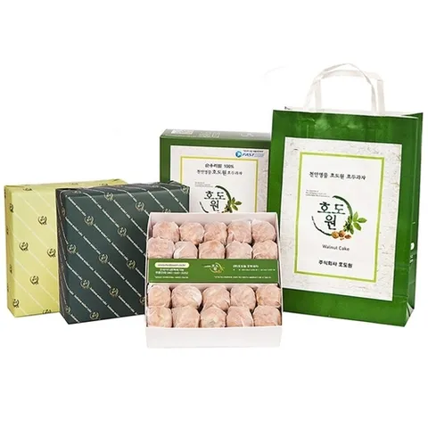 호도원 [작심밀도]산지직송 천안호두과자(대 / 팥,콩앙금 혼합 60알) / 선물용