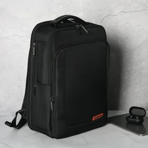 패션플러스 [블로썸스틸] 대학생 직장인 보조 출근 직장 비즈니스 백팩(확장형)