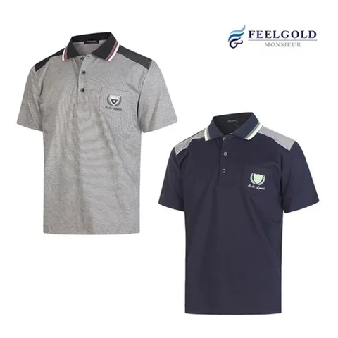 필골드 파크타운 견장배색요꼬 반팔 카라티셔츠 PT830n831 _P083818962