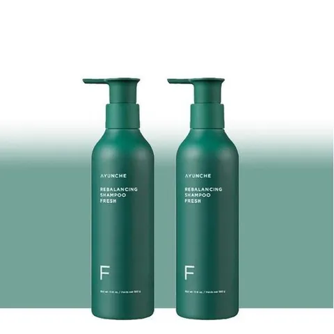 셀러허브 1 아윤채샴푸 무실리콘샴푸 리밸런싱프레시 500g 2개 / SN