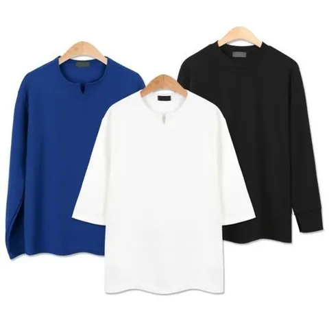 TOPBOY 링클프리 무지 긴팔 반팔티셔츠 3종 택1 BTBS941_P318963489