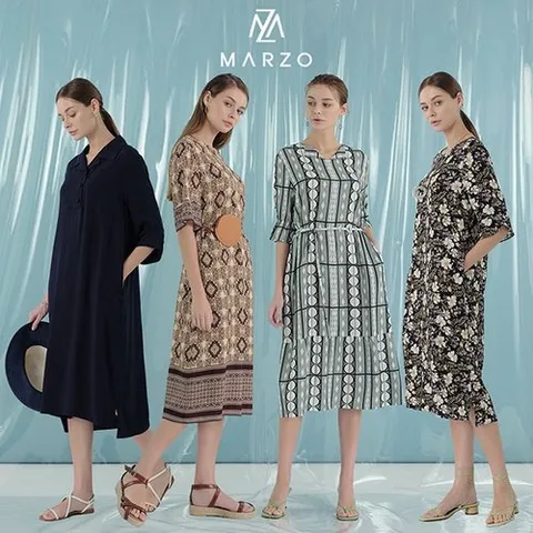 마르조 마르조]끌라르떼 인견 원피스