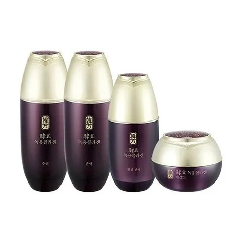 수려한 수려한 효 녹용콜라겐 기초세트 4종 /수액   유액   진앤   활성고17526089587791