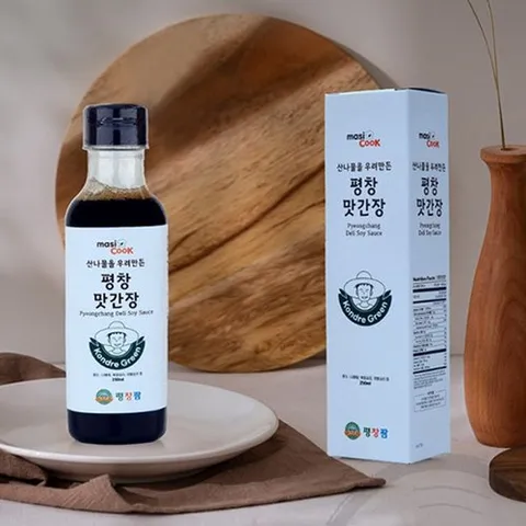 지투지샵 평창 맛간장 250ml 2병