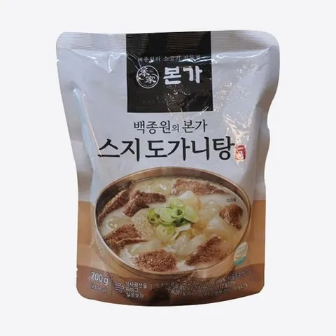 셀러허브 식품 백종원의 본가 스지 도가니탕 700g 10개