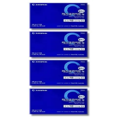 기타브랜드 휴온스엔 고려제약 레스큐라이트 플러스액 100ml 12포 4박스_P430428324