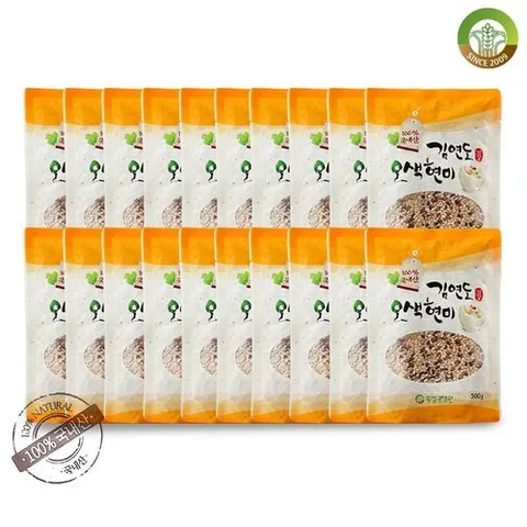 기타 [김연도혼합곡] 웰빙 오색현미 500g x 20봉