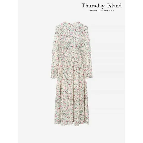 써스데이아일랜드 Thursday Island] 핀턱 디테일의 원피스(T246MOP143W)