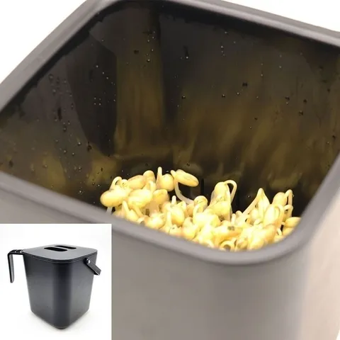 기타 고품질 콩나물재배기 식물재배기 새싹재배기 콩나물키우기 블랙식물재배 콩나물재배 무순키우기 WFISNEA