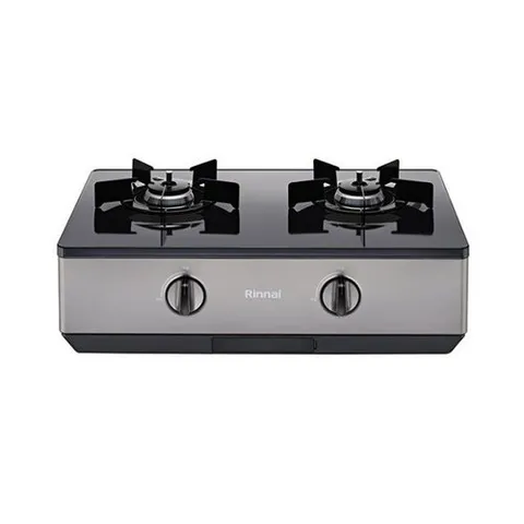 린나이 가스레인지 2구 FSHI22JN (LNG, AA 건전지, 원터치 자동점화)