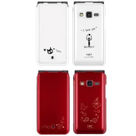 셀러허브 1 [XBHL2I2O]폴더폰 칼라케이스 폴더폰2 G160 스타일 폴더폰