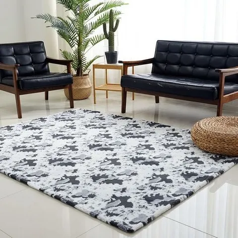 기타 고품질 10mm 그레이모노 단모 극세사 카페트 대형 150 x 200 오크나무자리 청대나무자리 마작자리 WFH1ZMA