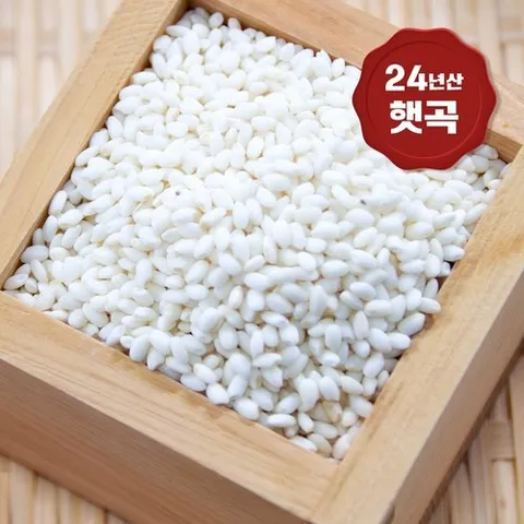 논앤밭위드 24년산 국산 찹쌀 4kg