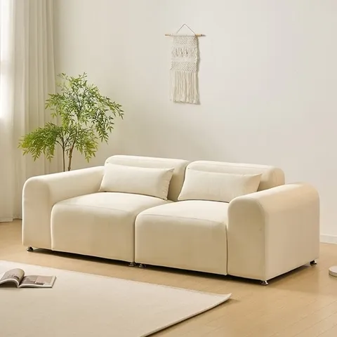 인터데코 (착불) 먼지 스크레치에 강한 3인쇼파 (200cm) YS188