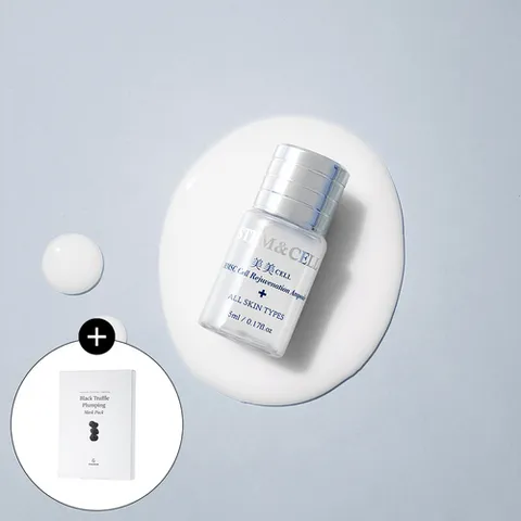체르엠 [정가15만원] 스템앤셀 미미셀 앰플 5ml 1개/줄기세포배양액90/마스크팩증정(5매)