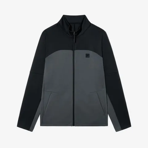 휠라 휠라] 배색형 스텐드넥 담보루 트레이닝 자켓 (FS2FTH1202UBLK)