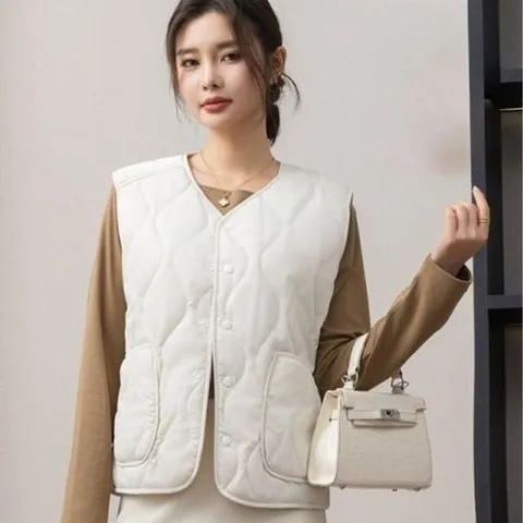 셀러허브 패션 [라일리여성의류] Rly 솔리드무드 캐주얼룩 경량 여성용 슬리브리스탑 추 (44808753)