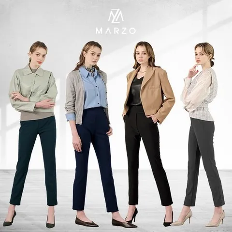 마르조 마르조][4종]나이브 스트레치 팬츠