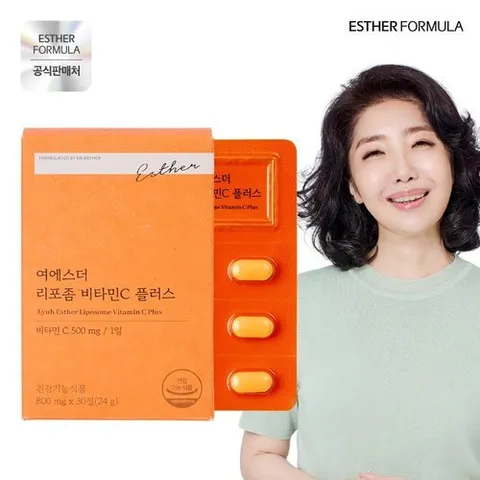 에스더포뮬러 ○여에스더 리포좀 비타민C 플러스 1박스