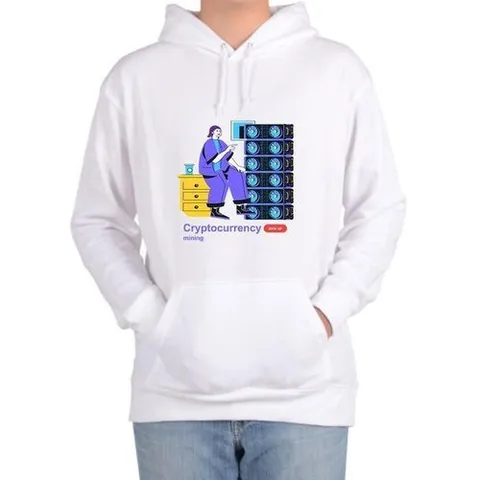 셀러허브 1 [RGNQ2618]가상화폐 비트코인 알트코인 암호 그림 후드티