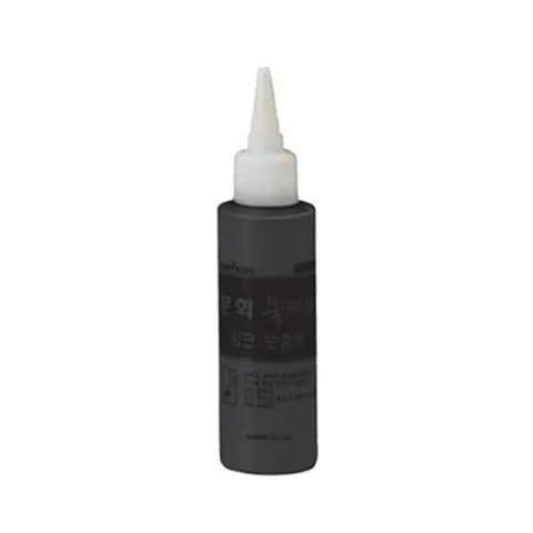 기타 고품질 문화연필 물백묵 잉크보충액 검정 100ml 박 문화연필 물백묵 잉크보충액 검정 100ml WFOG28T