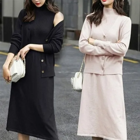 기타 여자 반폴라 데일리 원피스 민소매 클래식 가디건 패 (KYR-WFH3IJ4)