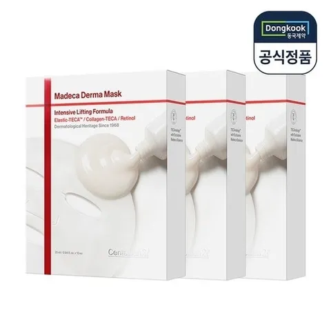 동국제약 센텔리안24 마데카 더마마스크 인텐시브 리프팅 포뮬러 3박스총30매 안티에이징 마스크팩_P420278771