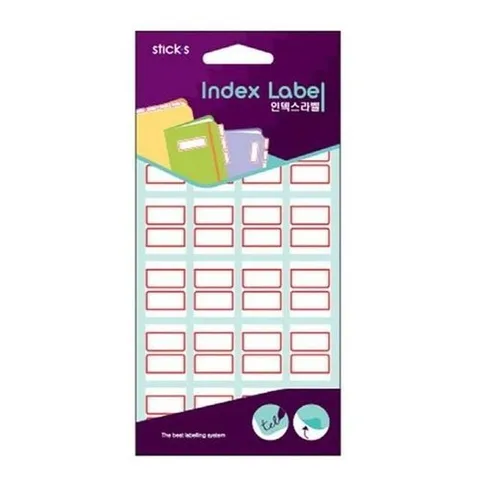 셀러허브 패션 [JHQRWR3H_4A]20-1002R 적색(19x25 소모품 18장)