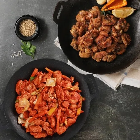 춘천닭갈비 순살 춘천닭갈비 500g x 2팩 + 간장닭갈비 500g x 2팩