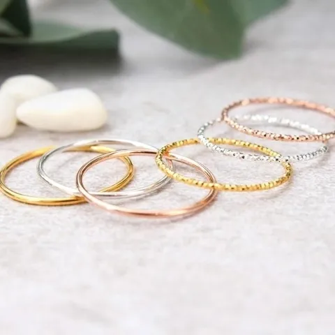 셀러허브 패션 국산 순은 실버925 지오 14K  실반지(실버)