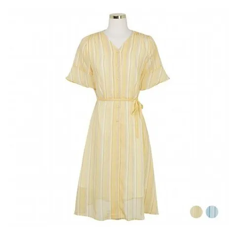 클라비스 클라비스]스트라이프 원피스(CVOWA3703M)