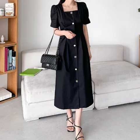 H스타일 OP블랑단추원피스 봄 여름_P361285882