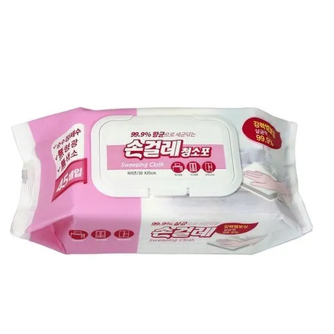 기타 손걸레 청소포(45매입) 1개 뽑아쓰는 걸레 바닥청소-WB962E2