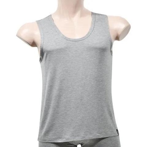 패션플러스 [주식회사 브이와이남성] [VY] 남자 U넥 레이온 베이직 데일리 2매입 나시